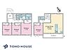 区画図：(建物プラン例)建物価格1950万円、建物面積98.33m2