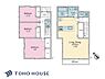 区画図：(建物プラン例)プラン建物価格：1600万円/プラン間取り： 3LDK/プラン建物面積：87.48m2