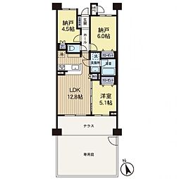間取図画像 1SLDK