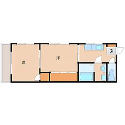 寺井マンション 2階/-