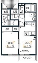 コンフォートガーデニア 103 ｜ 埼玉県所沢市東新井町278-7（賃貸アパート1LDK・1階・42.77㎡） その2