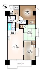間取図画像 3LDK