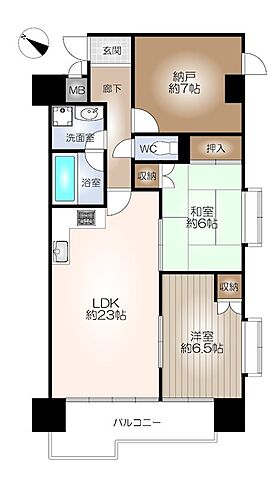 間取り ソアラ三河安城 6階/-