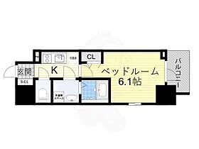 大阪府大阪市西区立売堀１丁目9番32号（賃貸マンション1K・6階・21.83㎡） その2