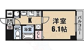 大阪府大阪市浪速区幸町２丁目3番41号（賃貸マンション1K・8階・21.12㎡） その2