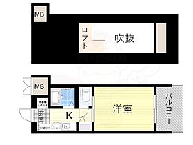 大阪府大阪市西区土佐堀１丁目5番15号（賃貸マンション1K・7階・18.82㎡） その2