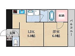 大国町駅 9.6万円