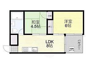 道頓堀マンション  ｜ 大阪府大阪市中央区島之内２丁目（賃貸マンション2LDK・2階・43.00㎡） その2