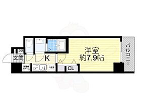 ララプレイスOSAKADOME CITYフトゥーロ  ｜ 大阪府大阪市西区九条南３丁目18番1号（賃貸マンション1K・5階・25.12㎡） その2