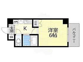 大阪府大阪市浪速区恵美須西３丁目（賃貸マンション1K・6階・18.71㎡） その2