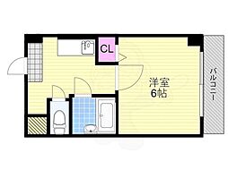 ヴィレッジリバー千日前 4階