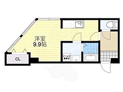 マキシム ワンルームの間取図画像