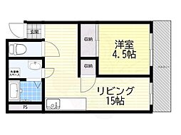 メゾン南桃園 2階