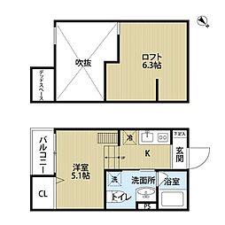 スカイヴィラ東難波 1階
