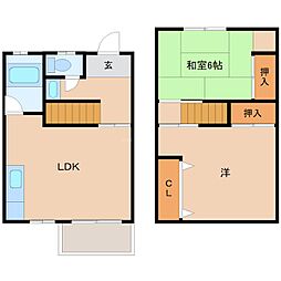 杭瀬団地14号棟 2階/-