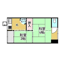 今村文化 2Kの間取図画像