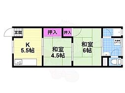 南津の辺ハイツ 2階