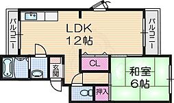 畷ハイツ 3階