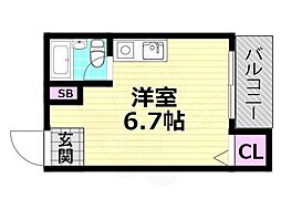 パークサイド野崎 2階/-