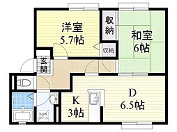 ヴァロンドール角田A棟 1階/-
