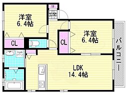 ウイスティリア住道 1階/-