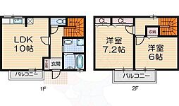 コスモコート 西 1階/-
