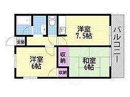 北田ハイツ 1階/-