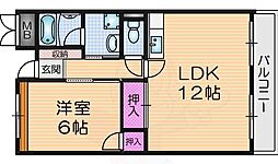 メルベーユ扇町 2階