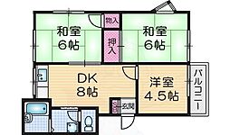 パールハイツ 1階