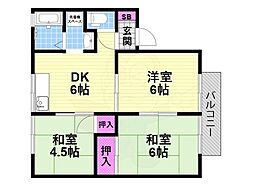 タウンホームC棟 2階