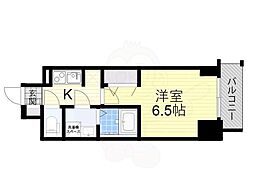 S-レジデンス福島玉川Tres 1Kの間取図画像