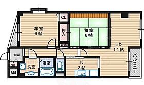 アビコOFK  ｜ 大阪府大阪市住吉区我孫子５丁目（賃貸マンション2LDK・3階・60.66㎡） その2