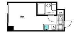 サンハイム田町 ワンルームの間取図画像
