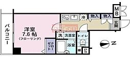 フェニックス麻布狸穴公園 1Kの間取図画像