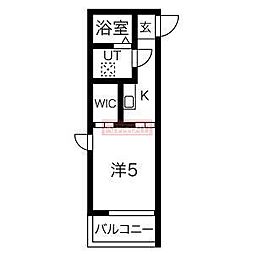 LudensNerima 1Kの間取図画像