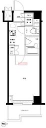 ルーブル荏原中延 1Kの間取図画像