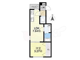 リブレメゾン弥刀1  ｜ 大阪府東大阪市大蓮東５丁目（賃貸アパート1LDK・1階・27.45㎡） その2