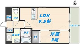 ラグゼ布施東2  ｜ 大阪府東大阪市永和１丁目（賃貸マンション1LDK・2階・31.42㎡） その2