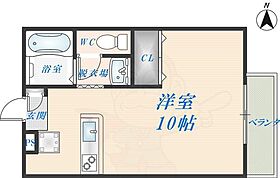 大阪府東大阪市小若江３丁目2番3号（賃貸アパート1R・1階・30.69㎡） その2