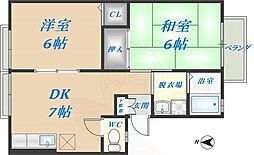 近鉄奈良線 河内小阪駅 徒歩16分