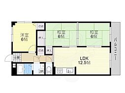 ブルースカイ 2階/-