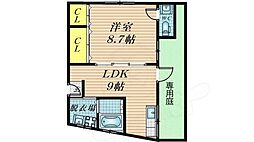 コーポUEMURA 1階