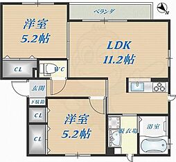 金岡ハウス 2階/-
