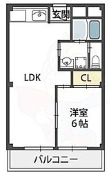 コーポ陣内1 2階/-