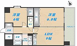 ラフォーレ久宝園 7階/-