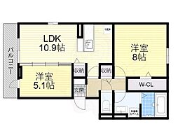 アーク グレイス 源氏ケ丘 2階/-