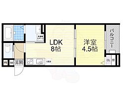 CRASTINE大蓮北4丁目B 2階/-