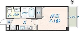 PRESSANCENEOCHODOAURORA 1Kの間取図画像
