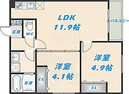 アバンティオ小阪 3階