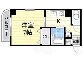 ドゥムール新町  ｜ 大阪府大阪市西区新町１丁目23番1号（賃貸マンション1K・5階・22.86㎡） その2